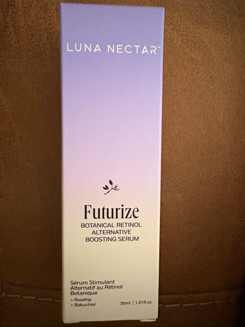 NIB Luna Nectar Futurize Botanical Retinol Alternative Boosting Serum Vegan